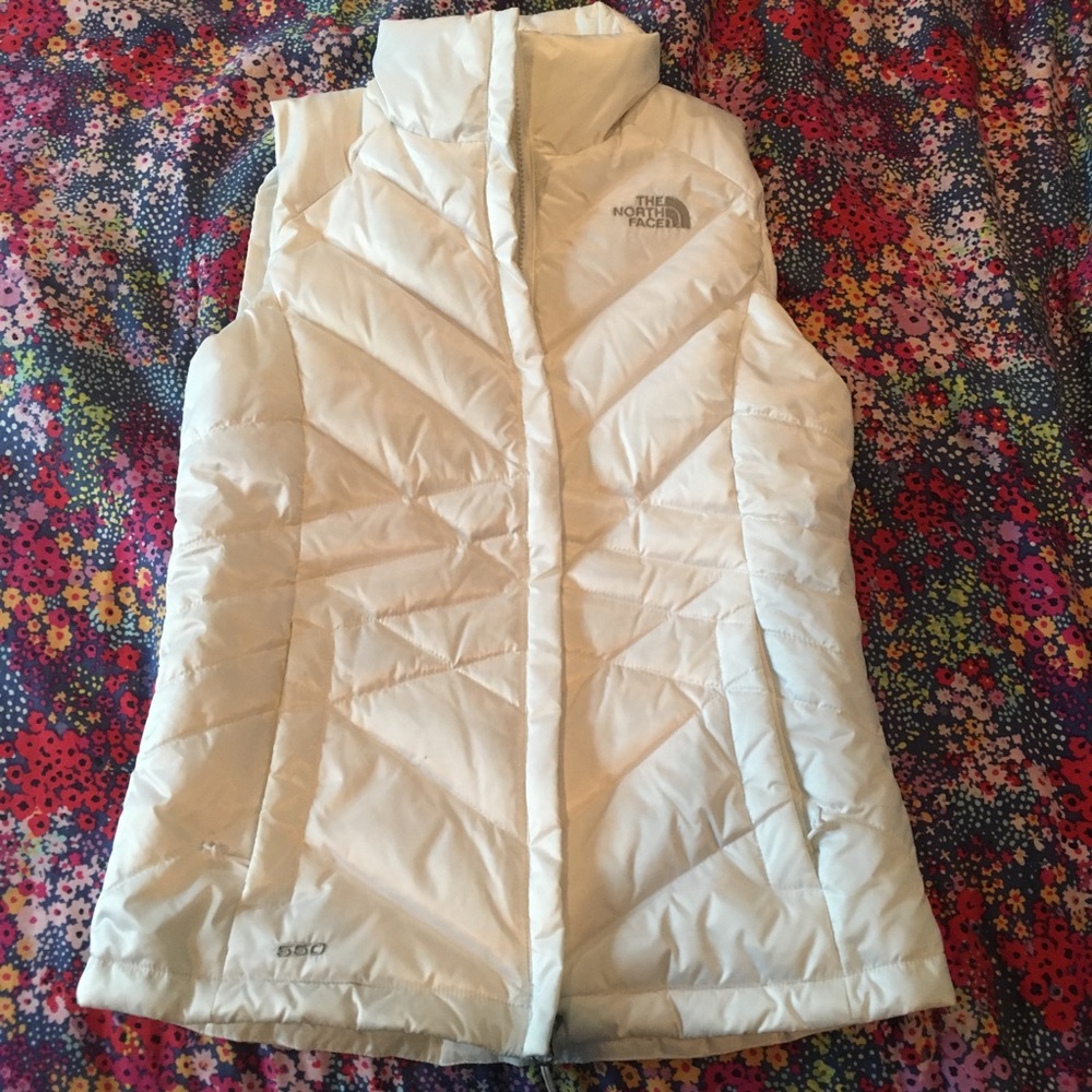 Northface White Vest